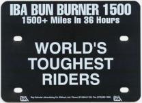 Bun Burner 1500/36 Plate BackTOP